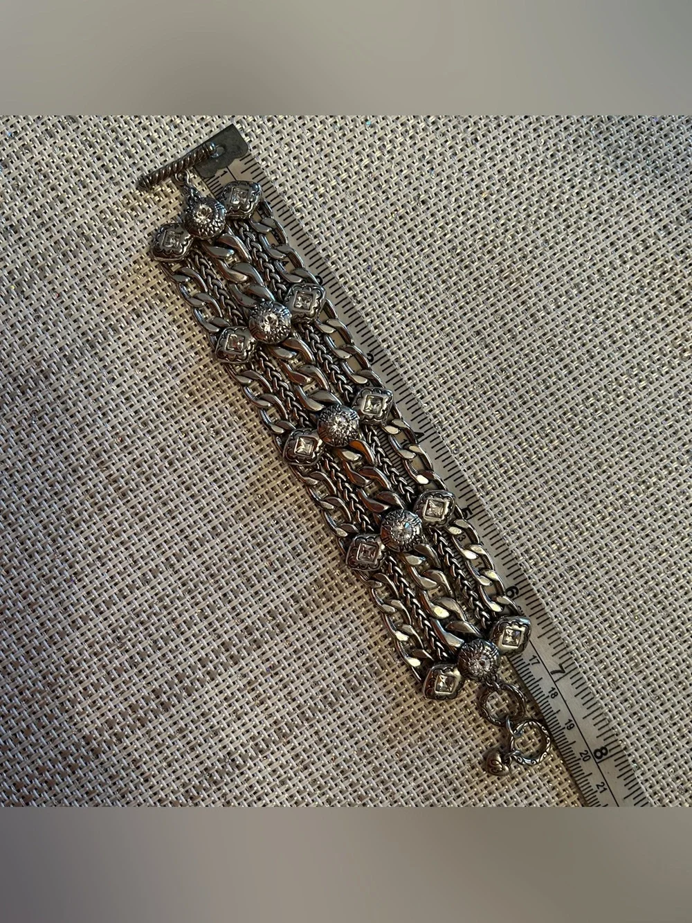 Brighton Fortino Chunky Triple Link Bracelet